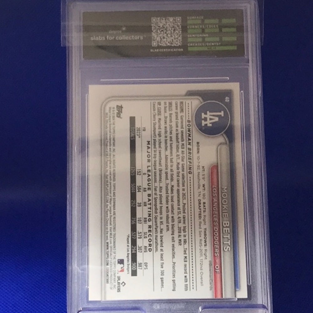 Topps White and Blue Card Game - Picture 2 of 2